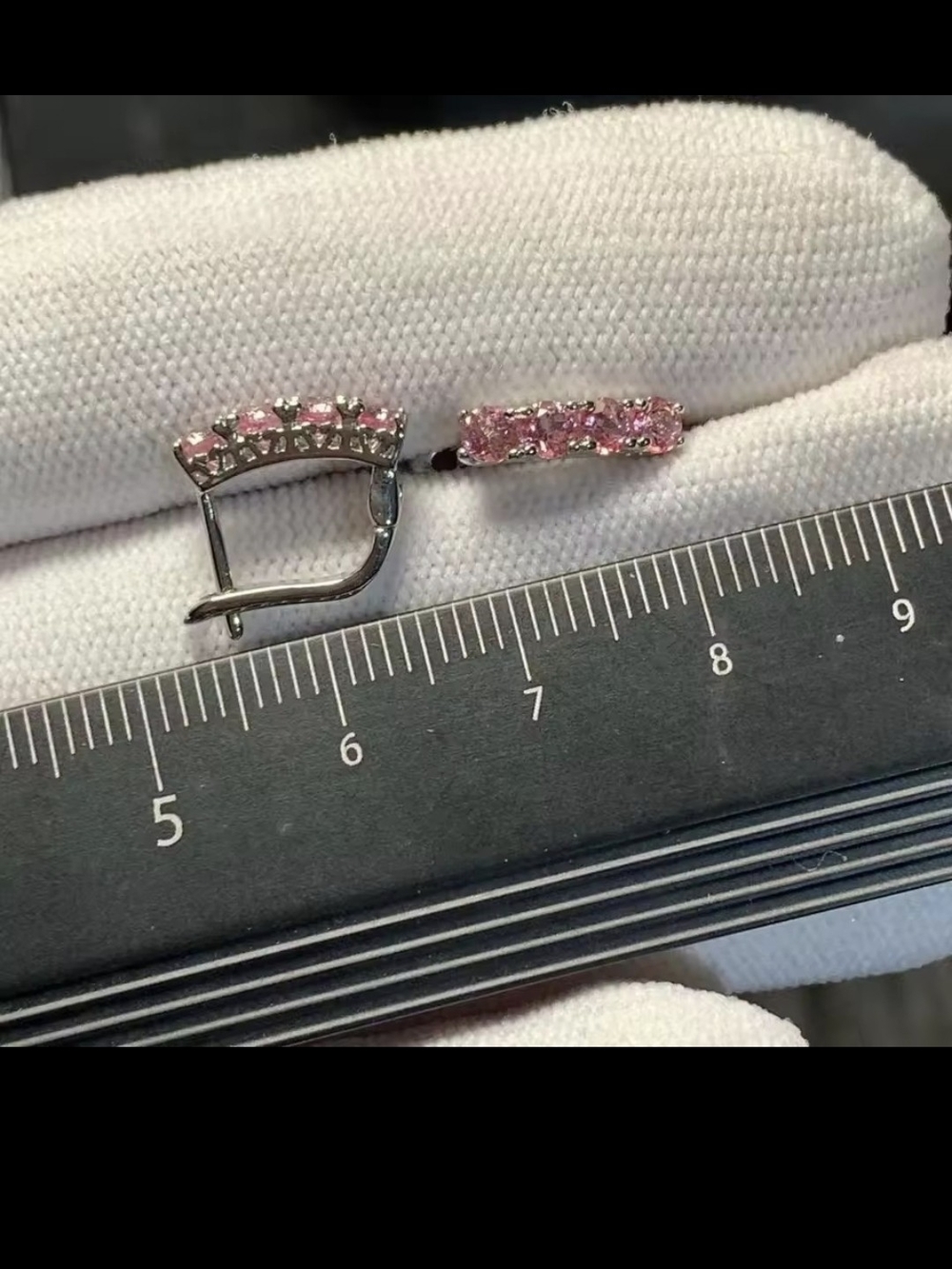 Natural Pink Topaz 925 Sterling Sl - Picture 4 of 6